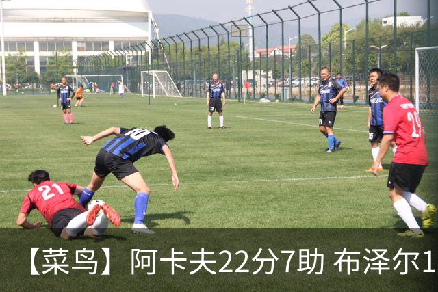 【菜鸟】阿卡夫22分7助 布泽尔16分11板4助2帽 瓦格勒11分5板4助