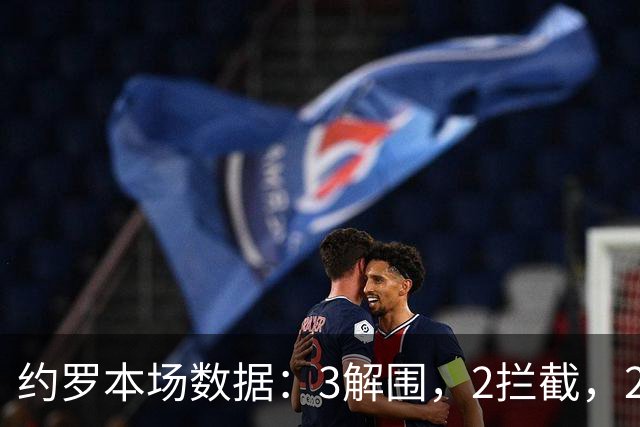 约罗本场数据：3解围，2拦截，2抢断，吃到红牌被罚下，评分6.4个